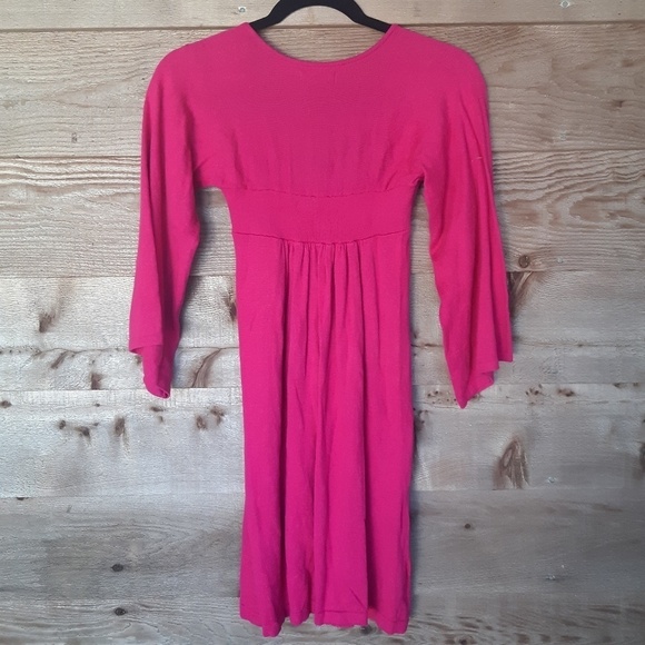 Express Minidress/Tunic Sweater with Wide Neckline - Picture 2 of 4